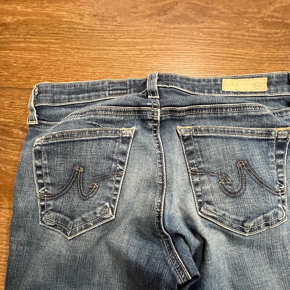 AG Adriano Goldschmied The Stilt Roll Up Cigarette Roll Up Cuffed Hem Jeans 27 - Picture 15 of 15